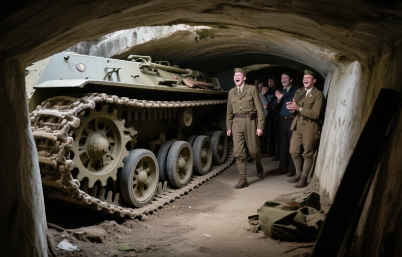 Hidden WWII Tank Trap in Belgium Becomes Tourist Attraction