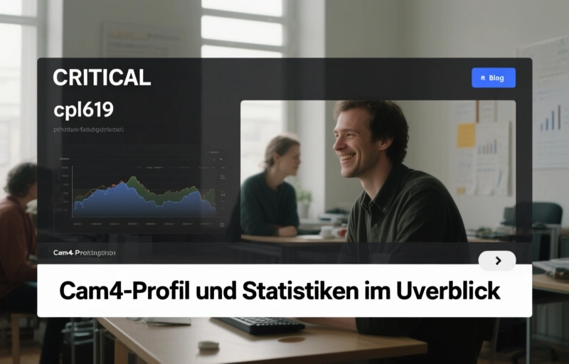 cpl619: Cam4-Profil und Statistiken im Überblick