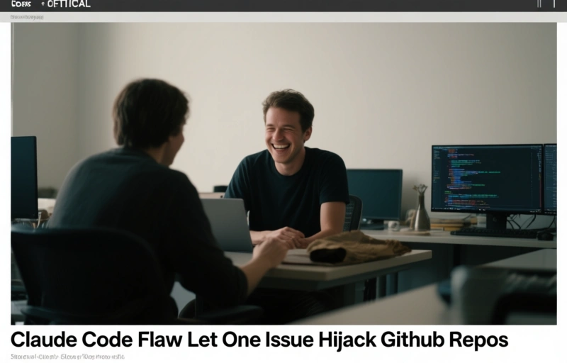 Claude Code Flaw Let One Issue Hijack GitHub Repos
