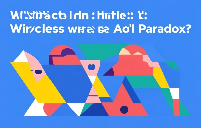 Visual representation of The Wireless AI Paradox