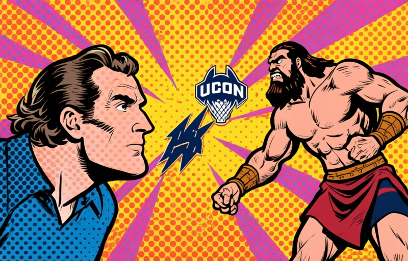 Visual representation of Illinois Eyes Final Four Upset Against UConn