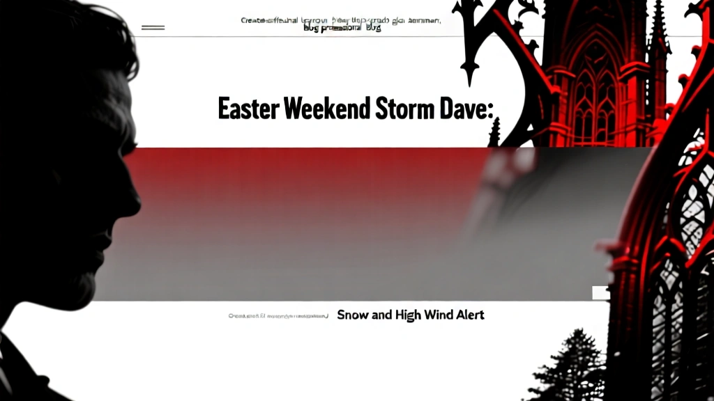 Easter Weekend Storm Dave: Snow and High Wind Alert