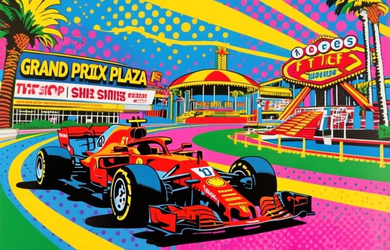 Grand Prix Plaza F1 Attraction Reopens In Las Vegas | THE SHOP - theshopmag.com