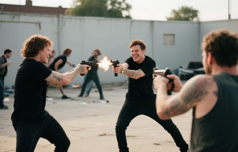 Nicholas Ryder und Adam Tyme: Heiße Action bei Young Perps