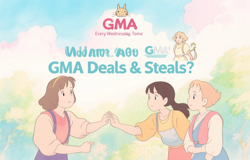Visual representation of Unlock GMA Deals & Steals
