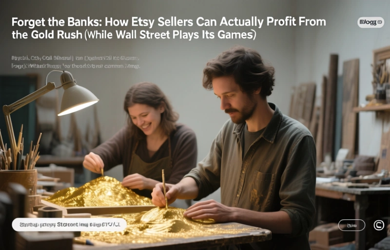 Forget the Banks: How Etsy Sellers Can Actually Profit From the Gold Rush (While Wall Street Plays Its Games)