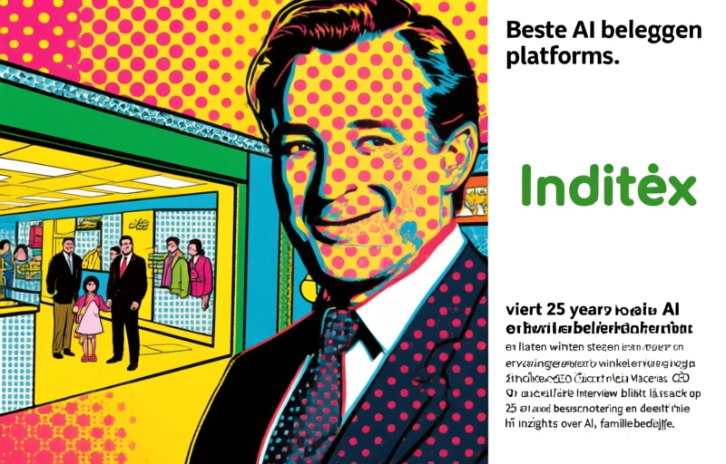 Inditex viert 25 jaar beursnotering: AI en winkelbeleving centraal