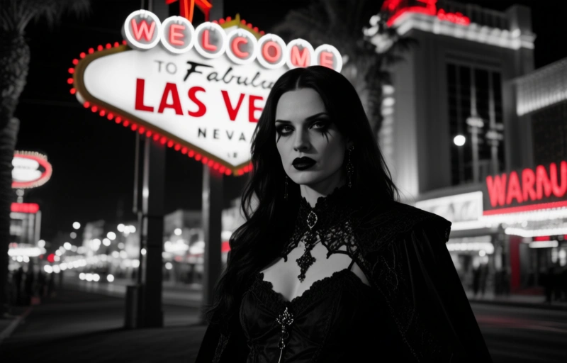 Visuelle Darstellung von Mammoth-Fans erobern Las Vegas