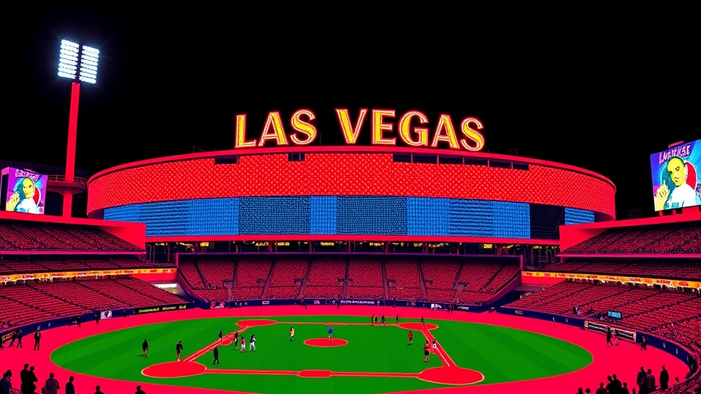 Las Vegas Strip: Neues Baseball-Stadion nimmt Form an