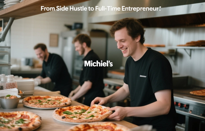 From Side Hustle to Full-Time Entrepreneur: Michiel's Pizza Journey