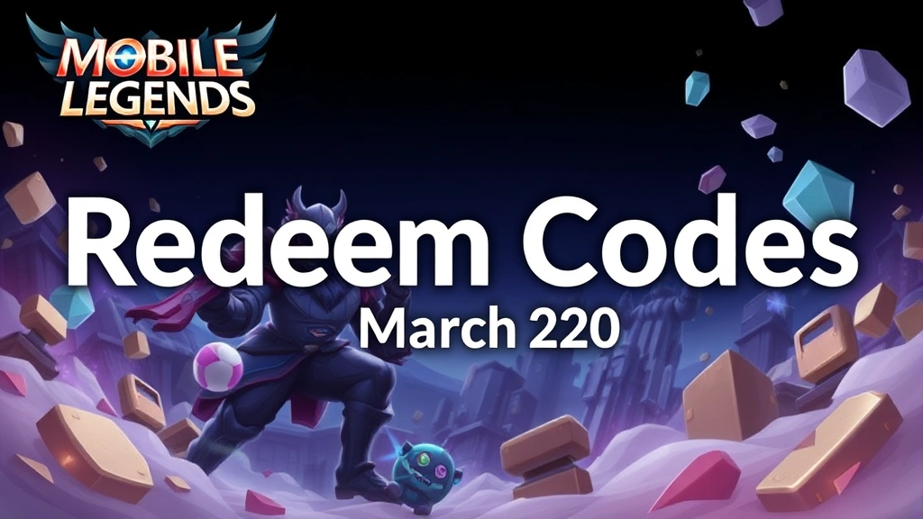 Mobile Legends Redeem Codes for March 2026