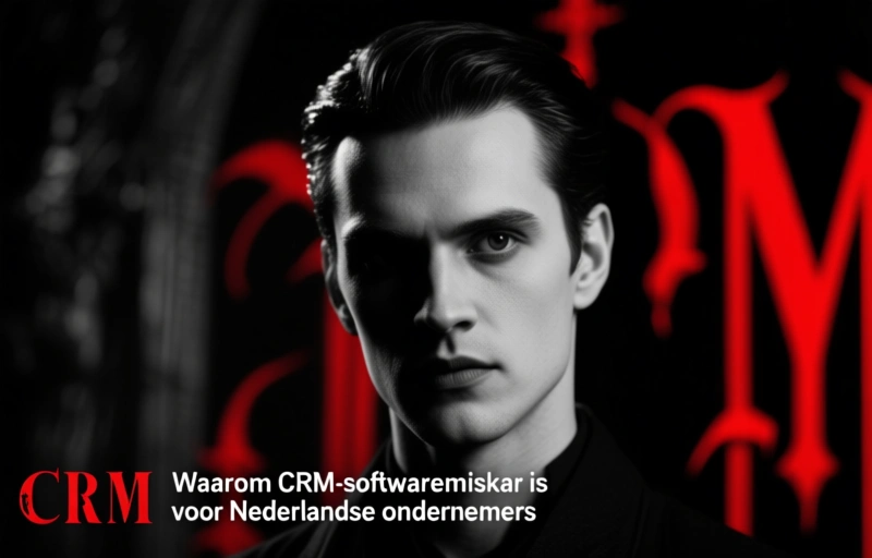 Visuele weergave van CRM-software voor Nederlandse bedrijven