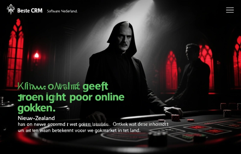 Nieuw-Zeeland geeft groen licht voor online gokken