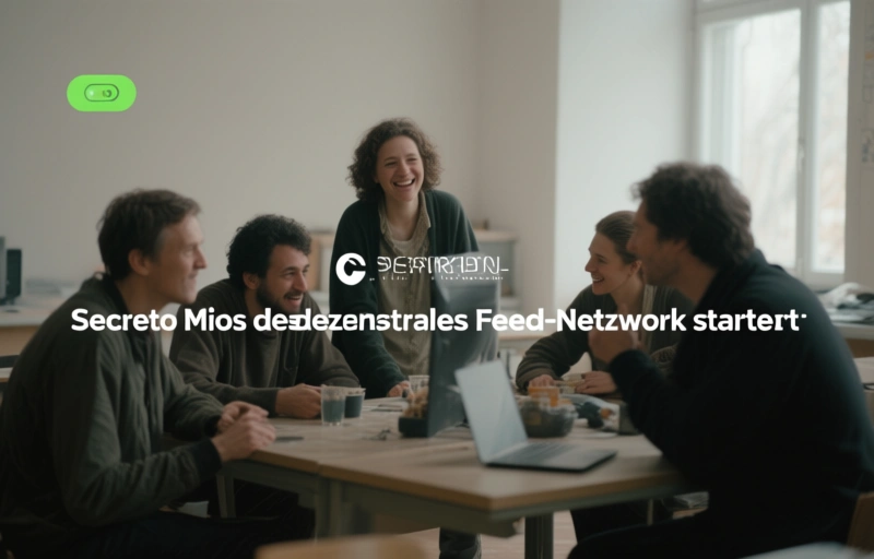 Secreto Mios dezentrales Feed-Netzwerk startet