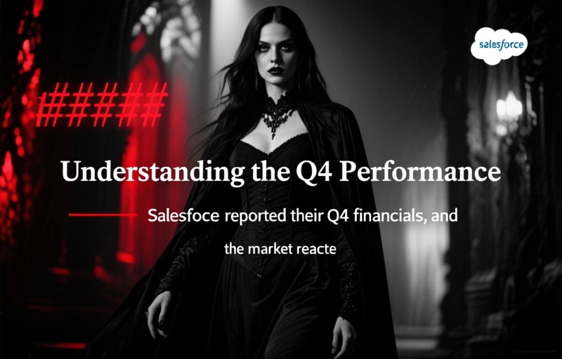 Visual representation of Salesforce Q4 Results