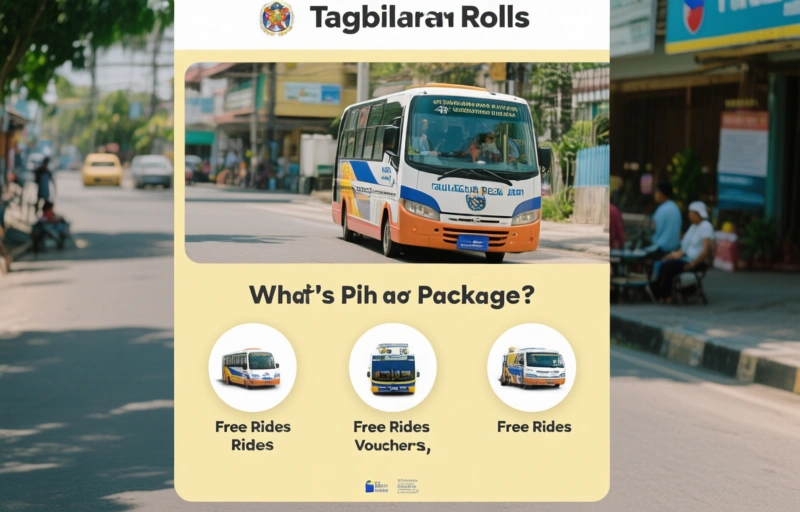 Visual representation of Tagbilaran Rolls Out Free Rides, Food Vouchers, Fuel Aid