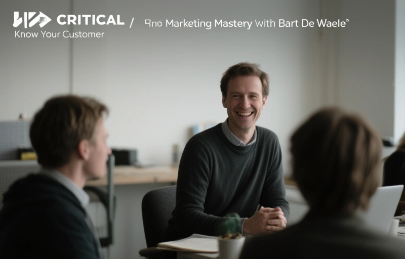 Marketing Mastery with Bart De Waele: Know Your Customer