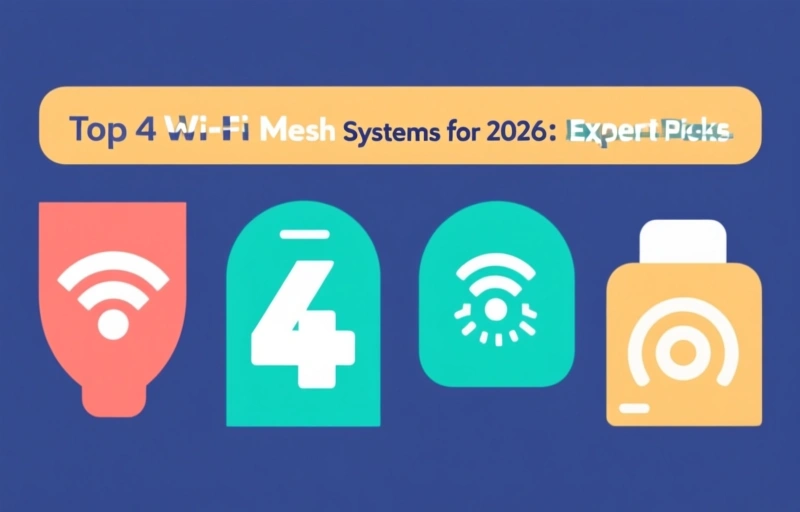 Top 4 Wi-Fi Mesh Systems for 2026: Expert Picks