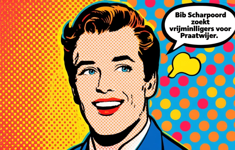 Bib Scharpoord zoekt vrijwilligers voor Praatwijzer