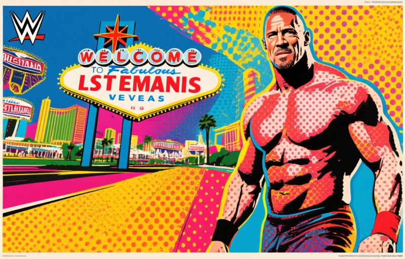 WWE WrestleMania in Las Vegas: The Rock ist schon wieder weg
