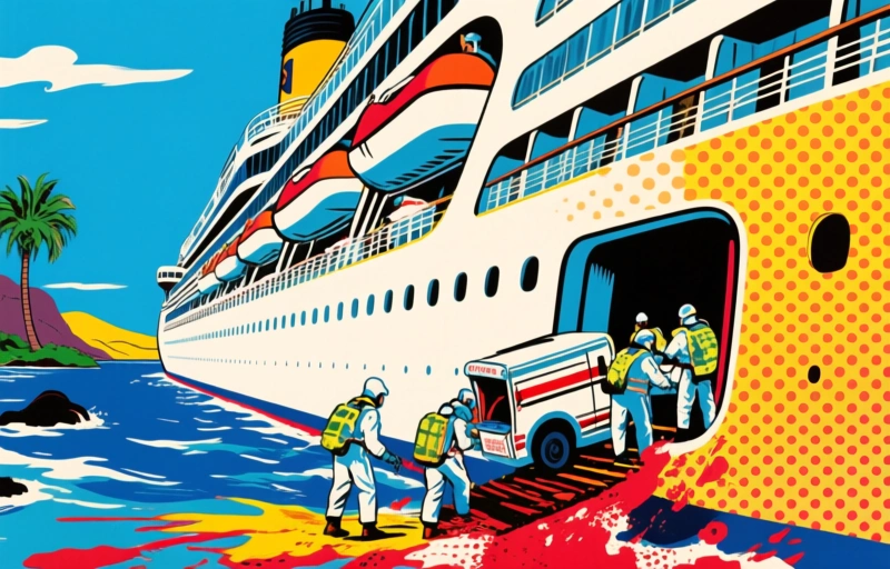 Cruiseschip met hantavirus start evacuatie op de Canarische Eilanden