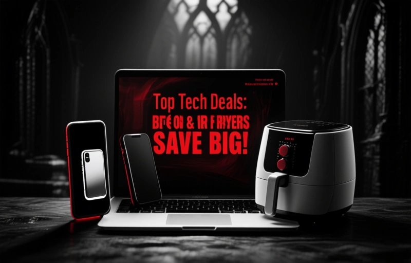 Top Tech Deals: Save Big on Phones, Laptops & Air Fryers