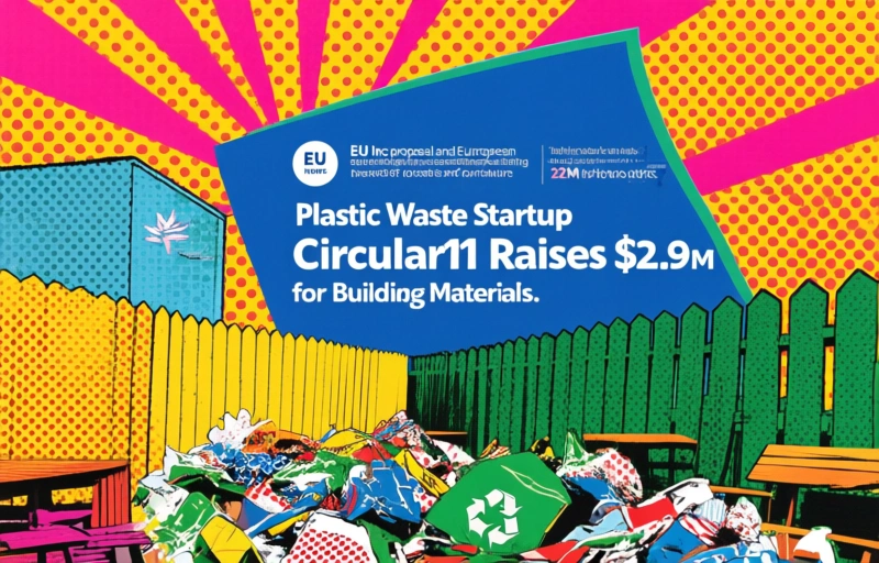 Plastic Waste Startup Circular11 Raises $2.9M for Building Materials