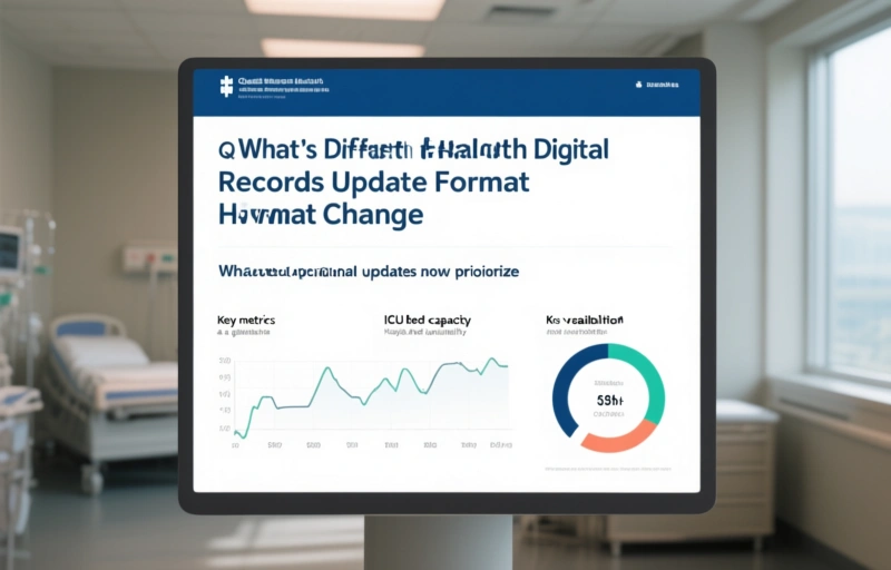 Visual representation of Quebec Health Digital Records Update Format Change