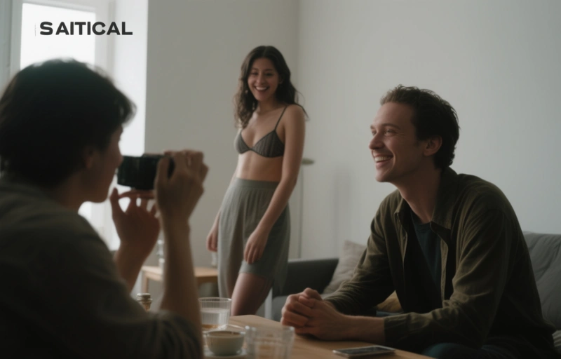 fafade2588: StripChat-Model im Fokus