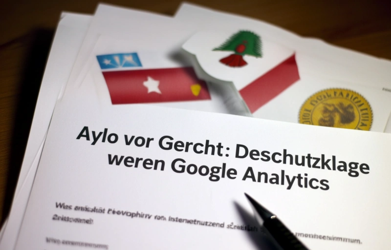 Visuelle Darstellung von Aylo vor Gericht