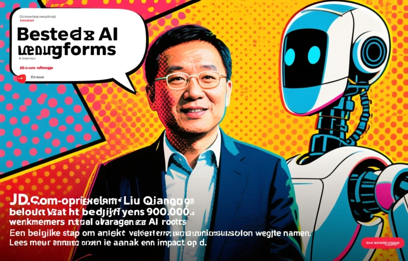 JD.com-oprichter beschermt banen tegen AI-revolutie