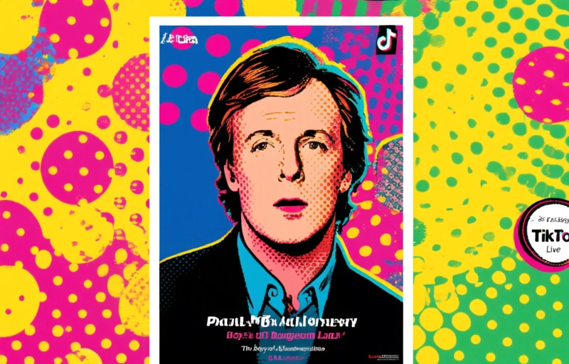 Paul McCartney lanceert album op TikTok Live