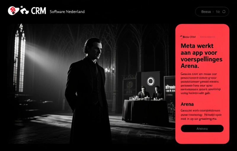 Meta werkt aan app voor voorspellingen: Arena