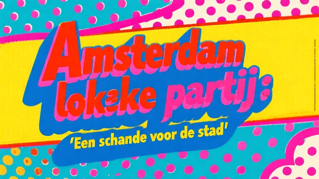 Amsterdam mist lokale partij: 'Een schande voor de stad'