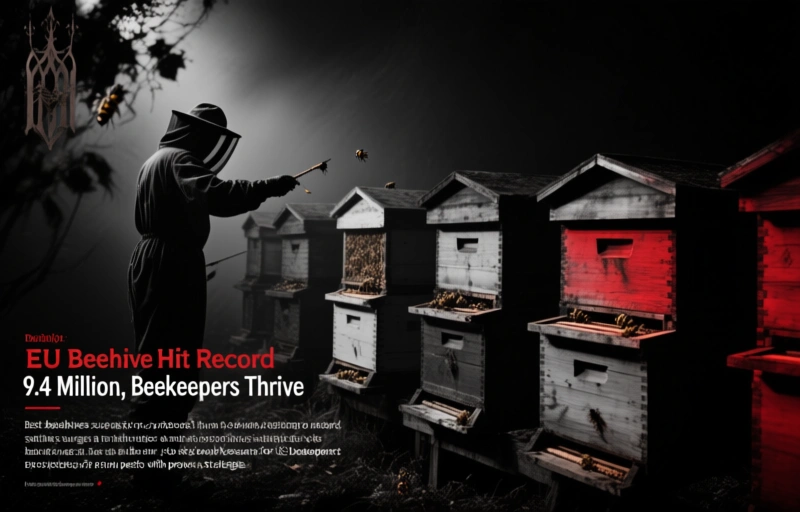 EU Beehives Hit Record 9.4 Million, Beekeepers Thrive