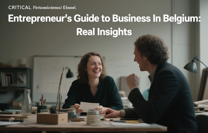 Entrepreneur's Guide to Business in Belgium: Real Insights
