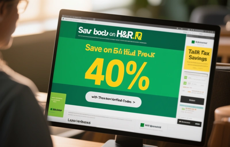 Visual representation of Save 40% on H&R Block Tax Prep with These Verified Codes