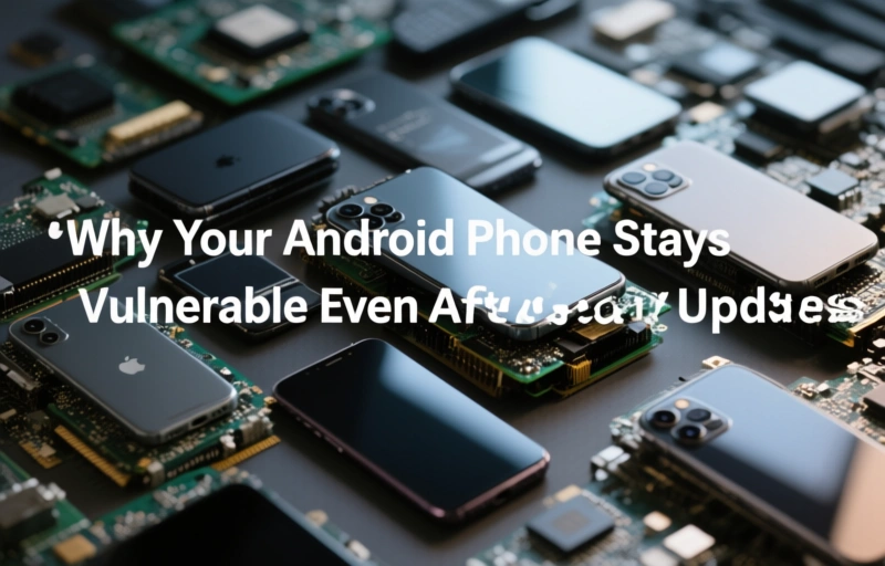 Visual representation of Why Your Android Phone Stays Vulnerable Even After Security Updates