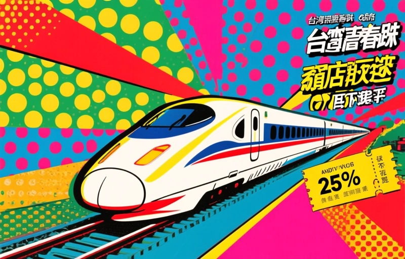 Taiwan High-Speed Rail Spring Hotel Package Deals: 25% Off Tickets