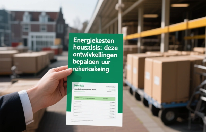 Visuele weergave van Energiekosten thuis