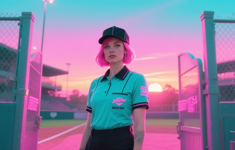 Visual representation of India's First Transwoman Cricket Umpire Makes History