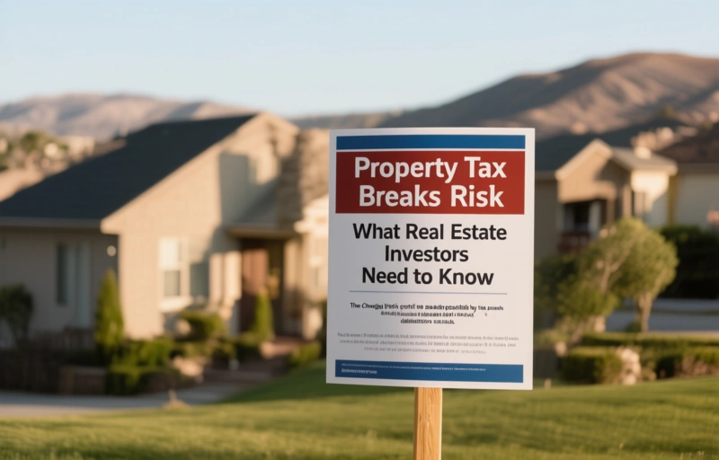 Visual representation of Property Tax Breaks at Risk