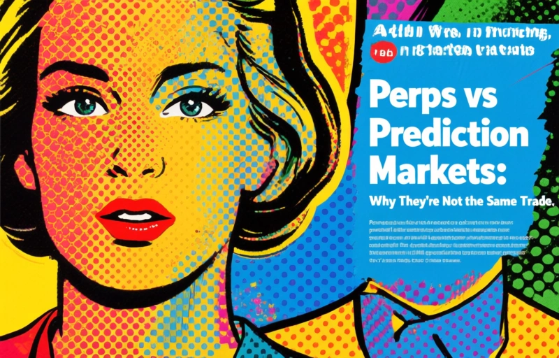 Perps vs Prediction Markets: Why They're Not the Same Trade