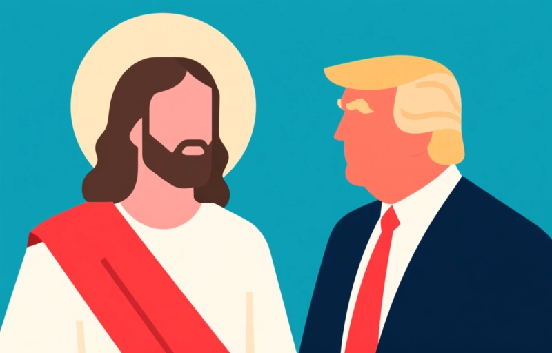 Valse Bijbeltekst van Hegseth: Trump als Jezus