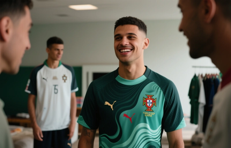 PUMA Reveals Portugal's 2026 World Cup Jersey with Wave Design