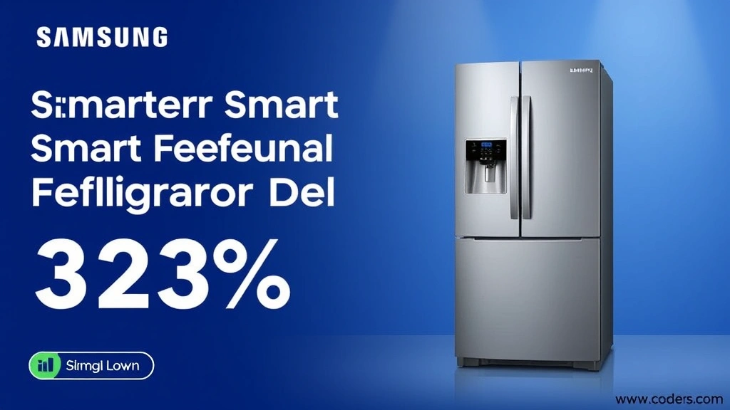 Samsung Smart Refrigerator Deal: Save 32% with Verified Promo Codes
