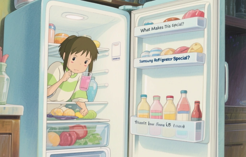 Visual representation of Samsung Smart Refrigerator Deal