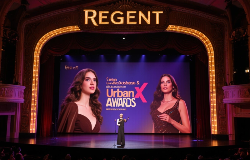 Visuelle Darstellung von Chocolate Goddess & Ivan moderieren die Urban X Awards 2026