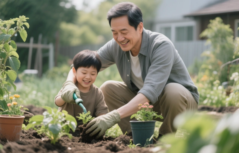 Mindful Father’s Day: Gardening as a Nurturing Practice
