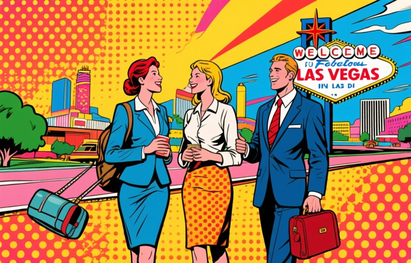 Visuelle Darstellung von Las Vegas